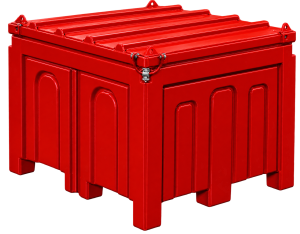 Bulk Bin – UNFOAM Insulated (4 Way Entry) WITH LID